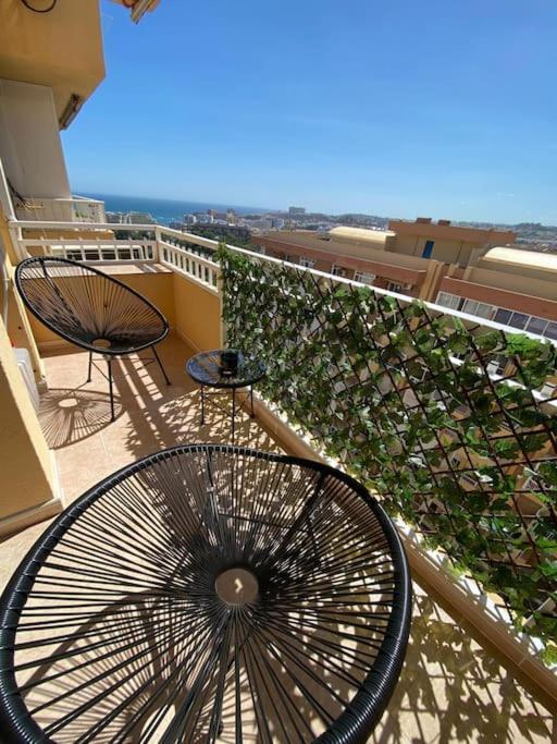 Apt Con Espectacular Vista, Piscinas, Recep 24 Hs Benalmádena Esterno foto